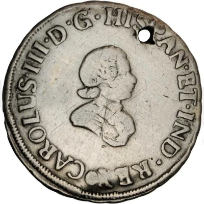 2 Reales - Charles III Proclamation front