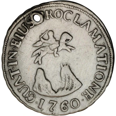 2 Reales - Charles III Proclamation back