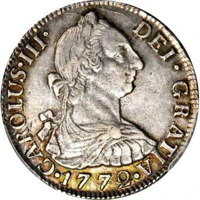 2 Reales - Charles III front