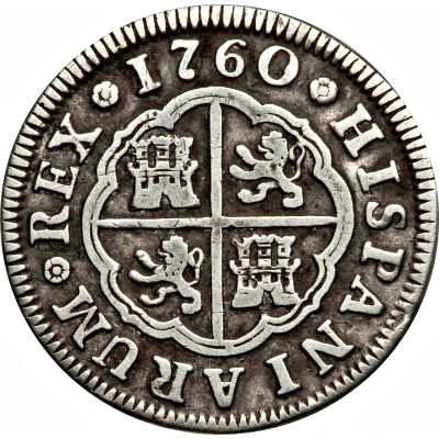 2 Reales - Charles III back