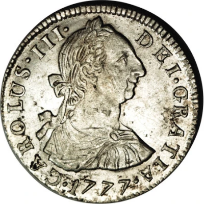 2 Reales - Charles III front