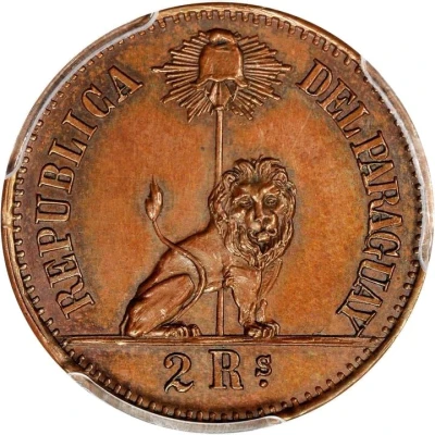 2 Reales Copper Pattern front