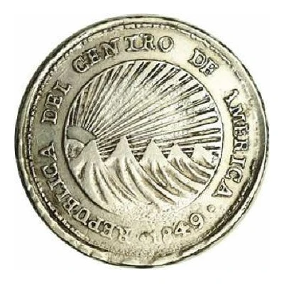 2 Reales Costa Rica front