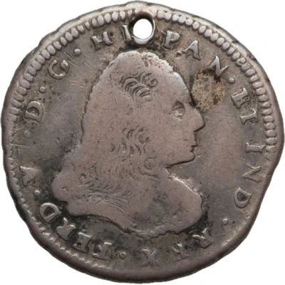 2 Reales - Ferdinand VI Proclamation front