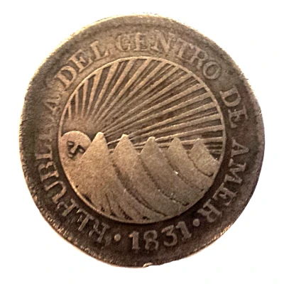 2 Reales Honduras front