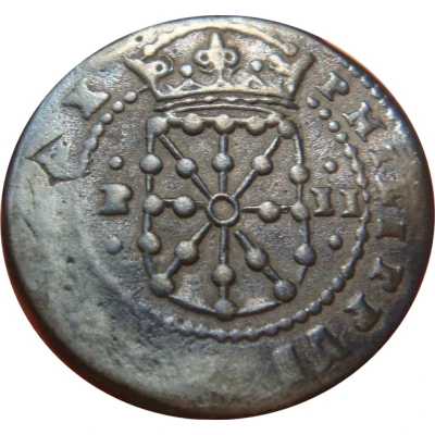 2 Reales - Philip III front