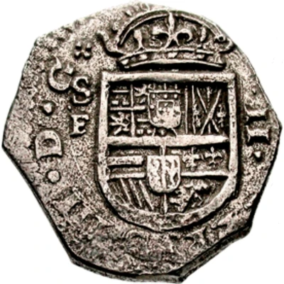 2 Reales - Philip IV front