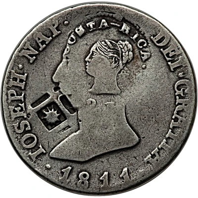 2 Reales Type III Counterstamp ND front