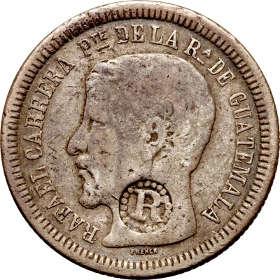 2 Reales Type IV Countermark ND front