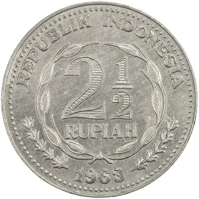 2½ Rupiah back