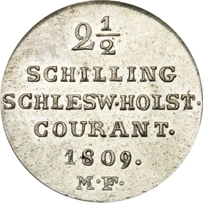 2½ Schilling Courant / 1⁄24 Speciesthaler - Frederik VI back