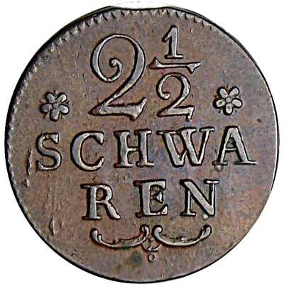 2½ Schwaren back