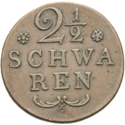 2½ Schwaren back