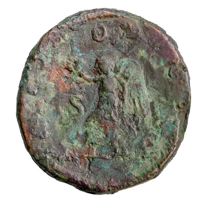 2 Sestertii - Trajan Decius VICTORIA AVG S C; Victory back