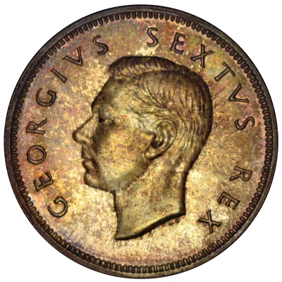 2 Shillings - George VI 2S front