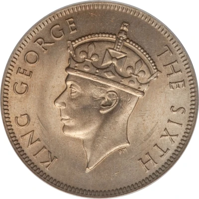 2 Shillings - George VI front