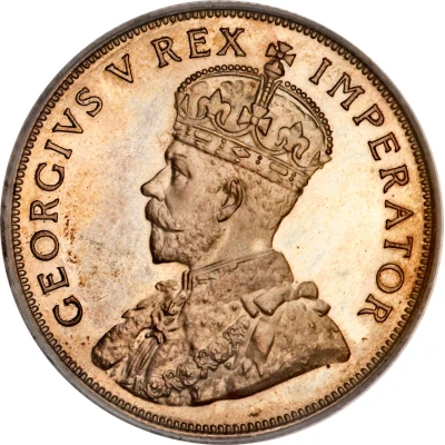 2 Shillings - George V front