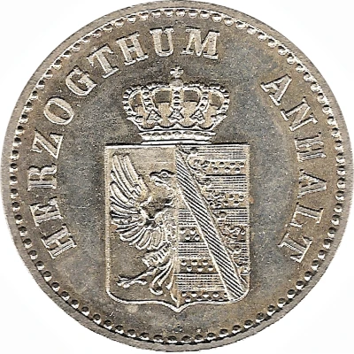 2½ Silbergroschen - Alexander Charles Joint Coinage front