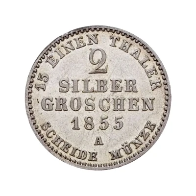 2 Silbergroschen - Henry LXII back