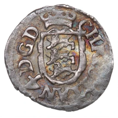 2 Skilling Dansk - Christian IV front