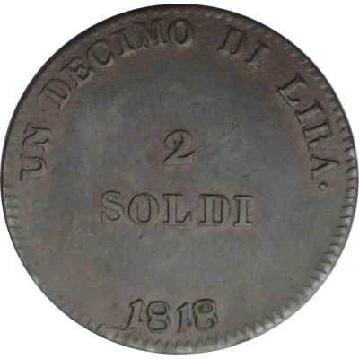 2 Soldi - Ferdinando III back