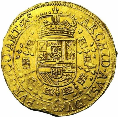 2 Souverain d'Or - Philip IV back