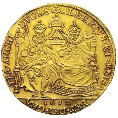 2 Sovereigns - Albert and Isabella front