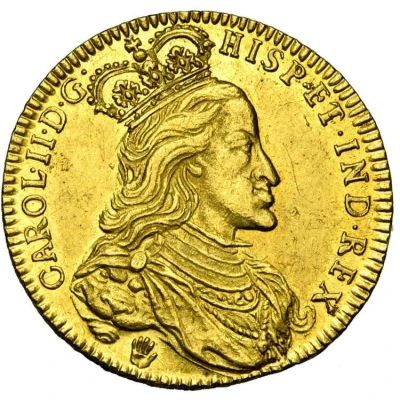 2 Sovereigns - Charles II Third bust front