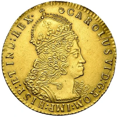 2 Sovereigns - Charles VI front