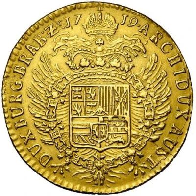 2 Sovereigns - Charles VI back