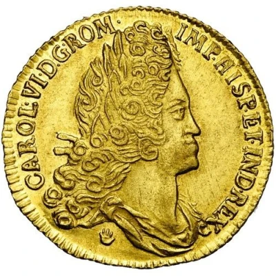 2 Sovereigns - Charles VI front