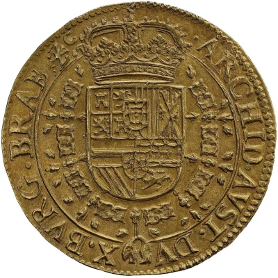 2 Sovereigns - Philip IV piedfort of 4 sovereigns weight back