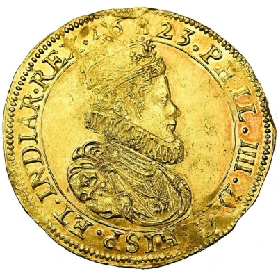 2 Sovereigns - Philip IV front