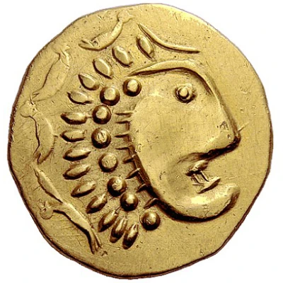 2 Stater - Lysimachos Kolchis imitation 100 BC - 100 AD front