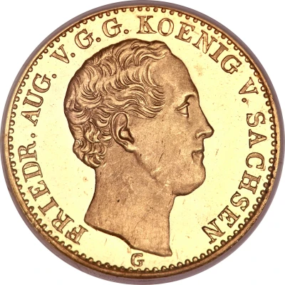 2½ Thaler - Frederick August II front