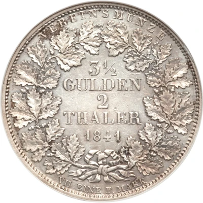 2 Thalers / 3½ Gulden - Charles back