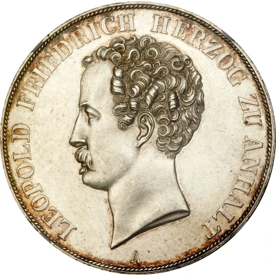 2 Thalers / 3½ Gulden - Leopold Frederick front