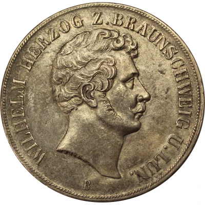 2 Thalers / 3½ Gulden - William front