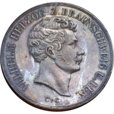 2 Thalers / 3½ Gulden - William front