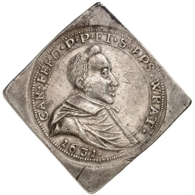 2 Thalers - Charles Ferdinand Vasa Klippe front