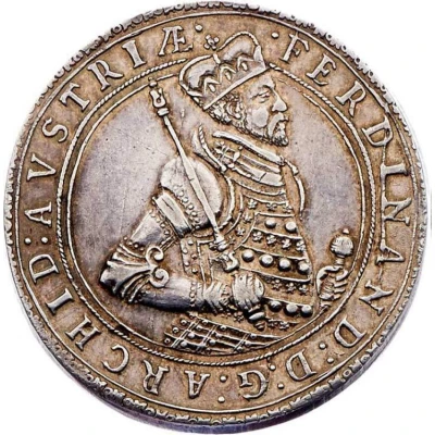 2 Thalers - Ferdinand II of Tyrol ND front