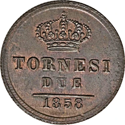 2 Tornesi - Ferdinando II back