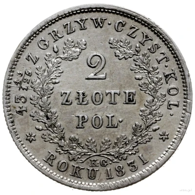 2 Zlotys Polskie back