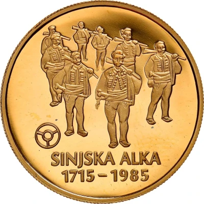 20 000 Dinara Sinjska Alka back