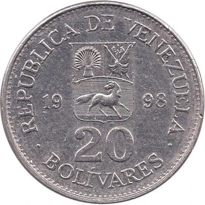 20 Bolívares front