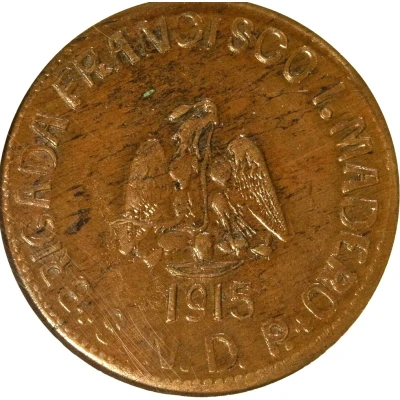 20 Centavos Chiconcuatla front