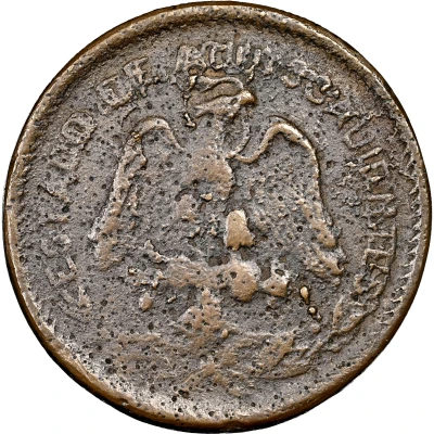 20 Centavos Flat bottom 2; Cast front