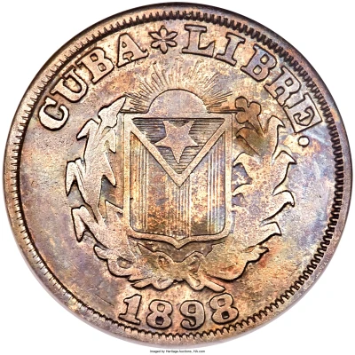 20 Centavos Pattern back