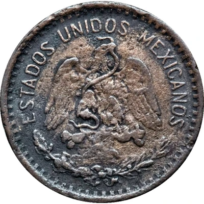 20 Centavos (Toluca - Countermarked) ND front