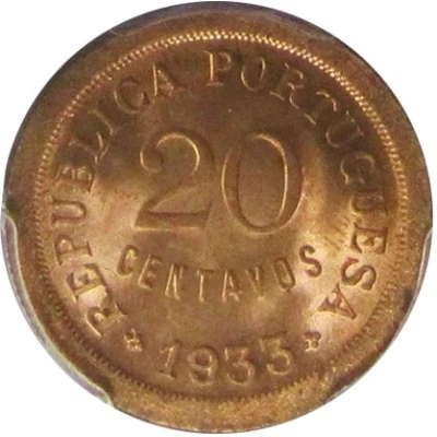 20 Centavos back